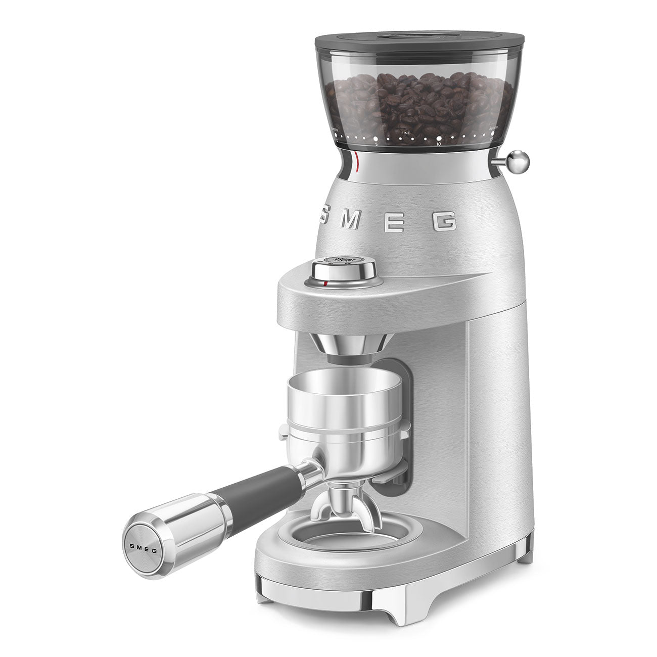 Coffee grinder Retro-style Aluminum Brushed