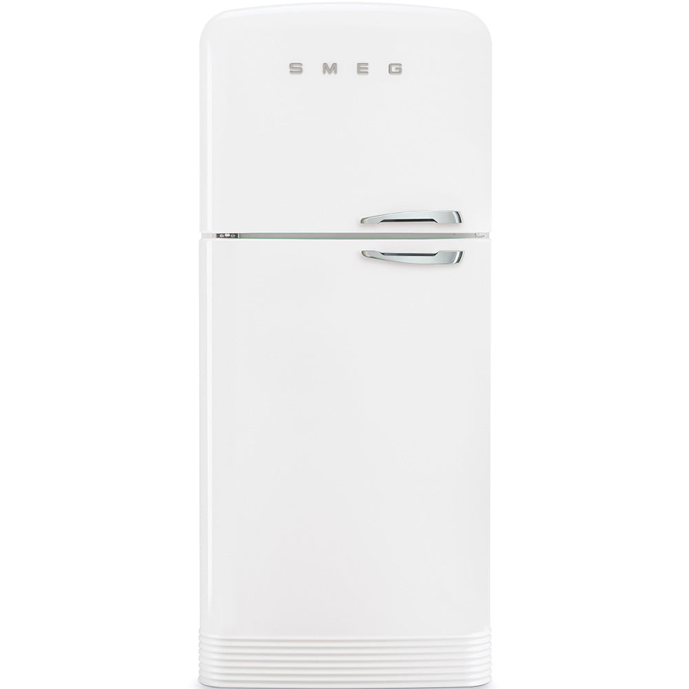 Refrigerator Retro-style White Glossy