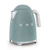 Electric Kettle Retro-style Emerald green Matte